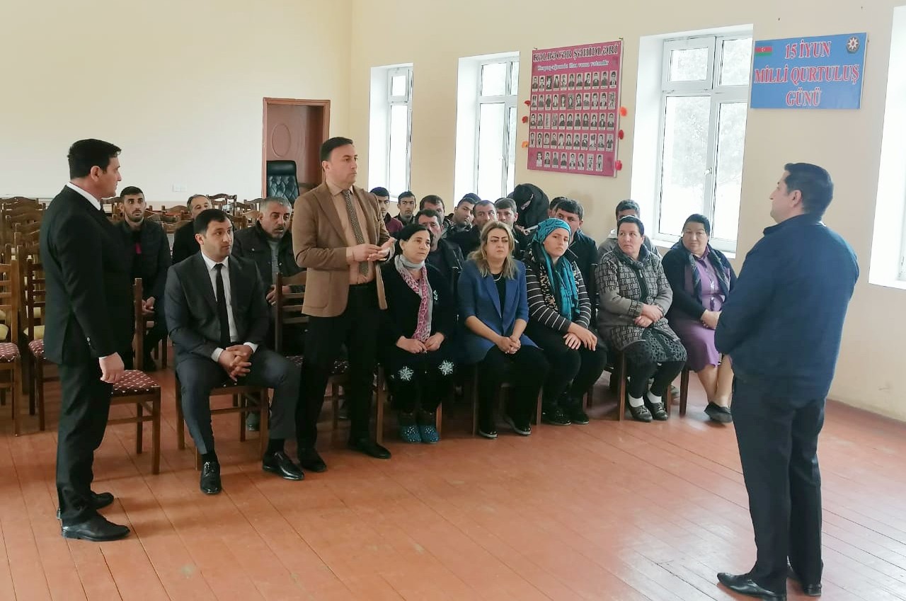 Initial meetings in IDP communities within the framework of 'IDP Communities Mobilization and Capacity Building' project