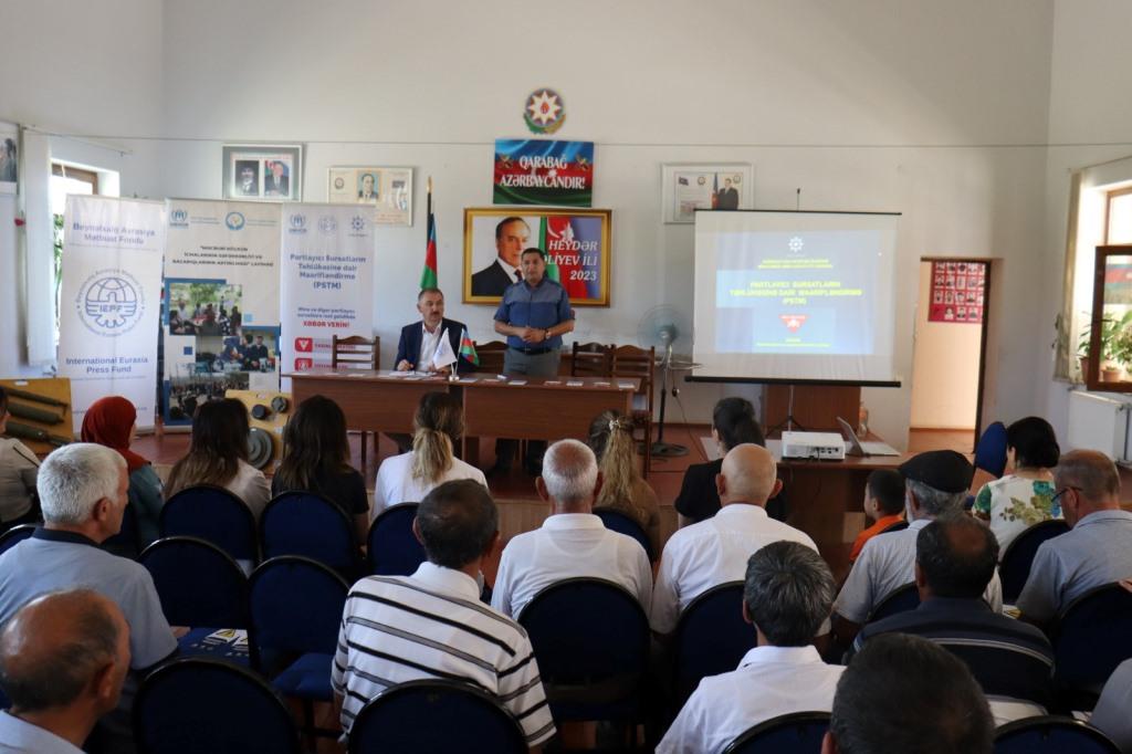 Hədəf icmalarda keçirilmiş Mina Təhlükəsizliyi təlimləri