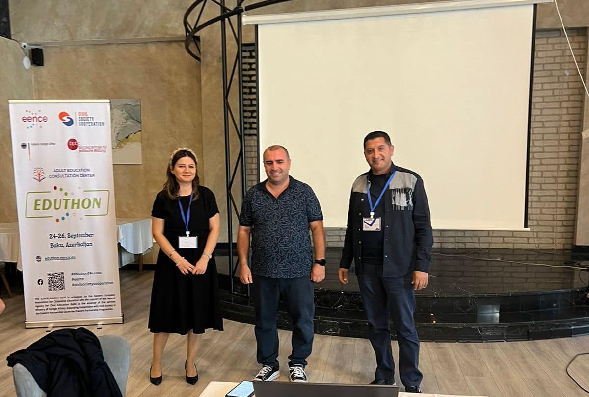 "Ümid" Sosial İnkişafa Dəstək İctimai Birliyinin EENCE-Eduthon-2024 Tədbirində Uğuru