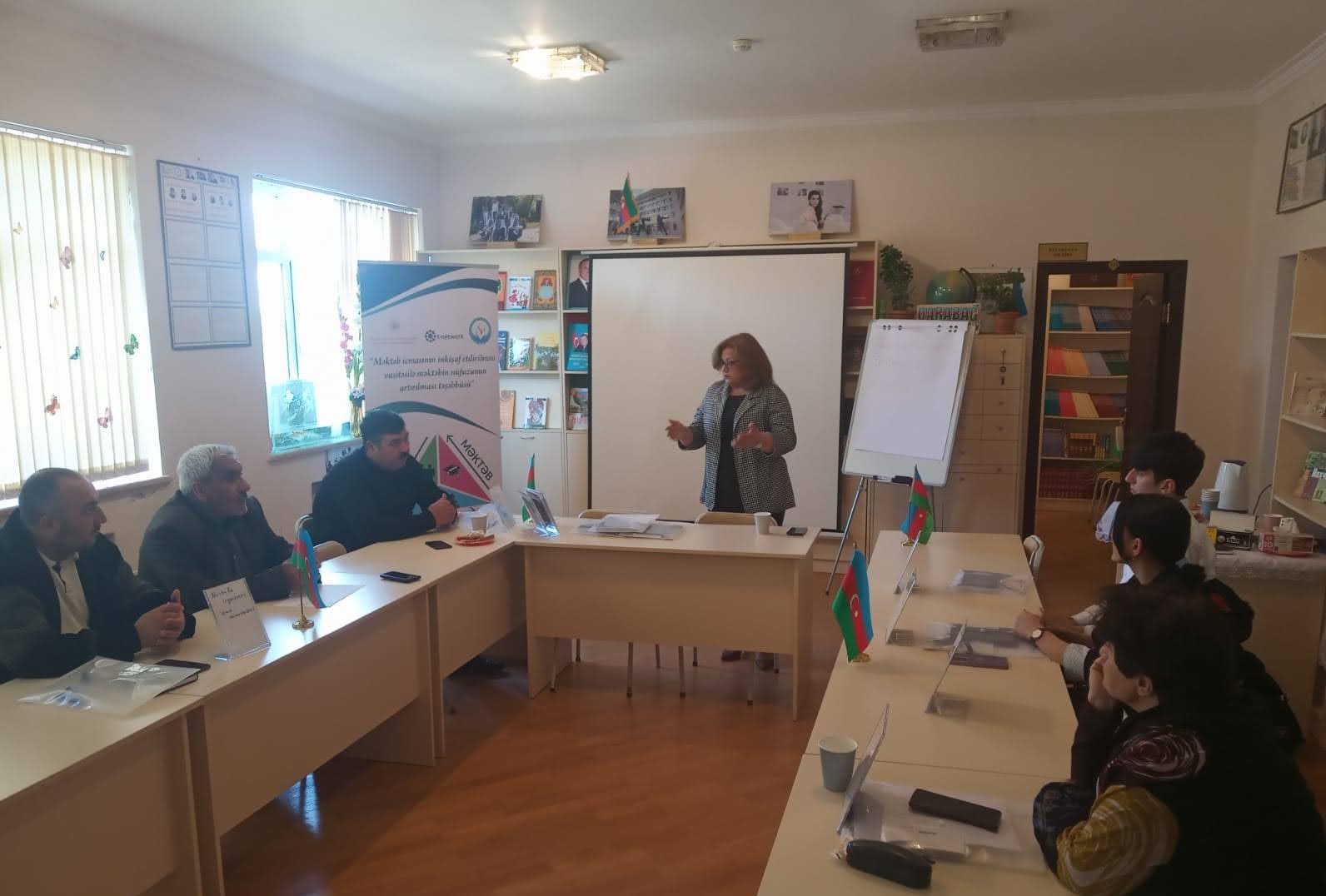 “Məktəb icmasının inkişaf etdirilməsi vasitəsilə məktəbin nüfuzunun artırılması təşəbbüsü” layihəsi