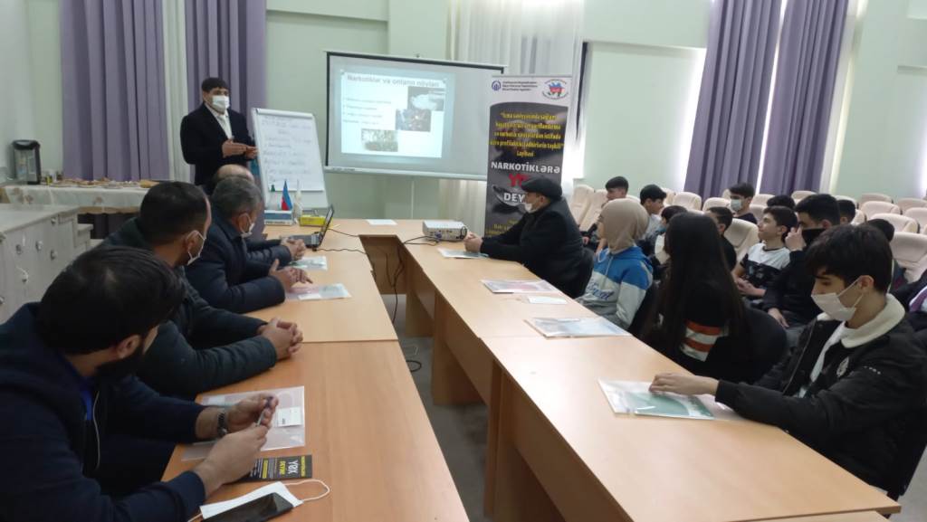 "İcma səviyyəsində sağlam həyat tərzi üzrə maarifləndirmə və narkotik vasitələrdən istifadə üzrə profilaktiki tədbirlərin təşkili” layihəsi