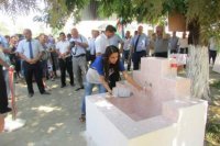 Opening ceremony of the “Improvement of potable water supply” project