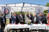 Opening ceremony of the “Gam-gam River Crossings Network” project