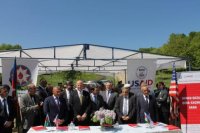 Opening ceremony of the “Gam-gam River Crossings Network” project