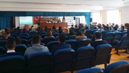 A presentation ceremony of the project “Initiative to improve the school’s reputation through the development of the school community" was held