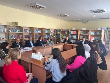 Within the context of the project “Initiative to improve the school's reputation through the development of the school community”, a meeting with parents was organized.