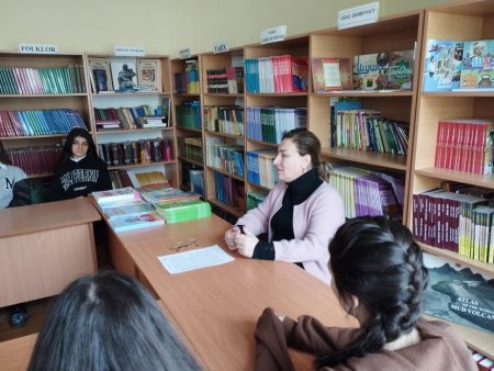 A meeting with students was organized as part of the project "Initiative to improve the school’s reputation through the development of the school community”