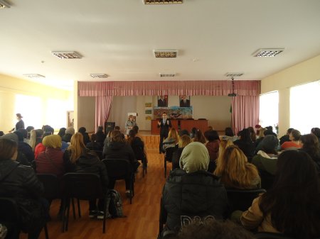 Following meeting was held as part of the project "Initiative to improve the school’s reputation through the development of the school community”