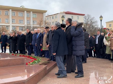 Ümummilli Lider Heydər Əliyevin anadan olmasının 100 illiyi ilə əlaqədar ölkənin aparıcı Vətəndaş Cəmiyyəti Təşkilatlarının üzvləri Naxçıvana səfər ediblər