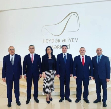 The Heydar Aliyev Center in Baku hosted an event themed "Heydar Aliyev - 100: Life and Legacy"