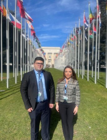 Executive director of the NGO Agency is in Geneva on business