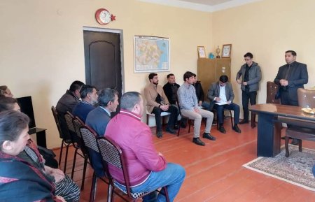 Preliminary research and informative meetings were held in IDP communities