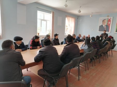 Preliminary research and informative meetings were held in IDP communities