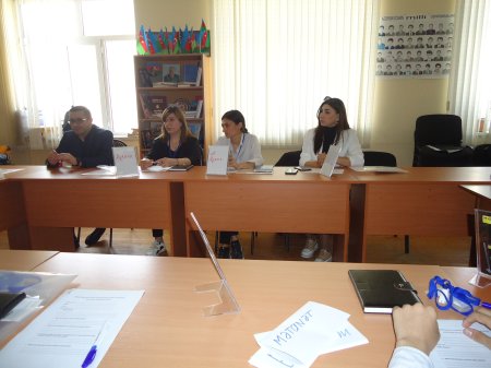 Following meeting was held as part of the project "Initiative to improve the school’s reputation through the development of the school community” 