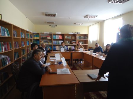 Following meeting was held as part of the project "Initiative to improve the school’s reputation through the development of the school community” 