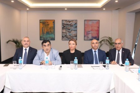 A presentation and discussion of the research findings regarding the evaluation of NGOs in Azerbaijan took place