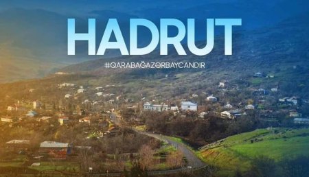 3 years have elapsed since the liberation of Hadrut settlement in the Khojavand region from Armenian occupation