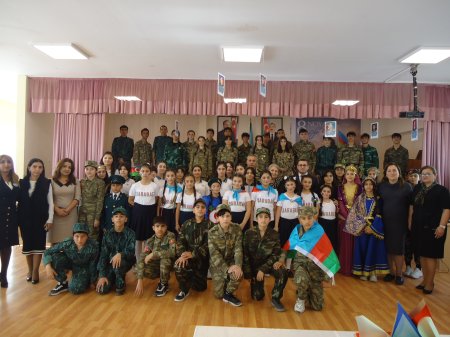 "Music and Drama" and "Art and Culture" clubs organized a literary and artistic performance in honor of Victory Day