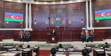 On February 14, the swearing-in ceremony of President of the Republic of Azerbaijan Ilham Aliyev was held at the Milli Majlis