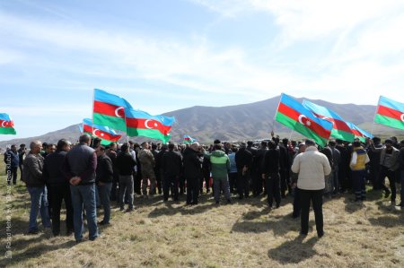 Today, the victims of genocide identified among Khojaly's missing persons were laid to rest in Khojaly.
