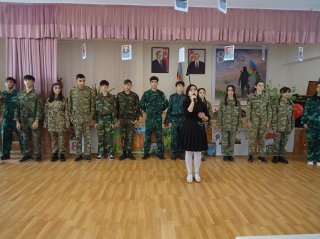 "Music and Drama" and "Art and Culture" clubs organized a literary and artistic performance in honor of Victory Day