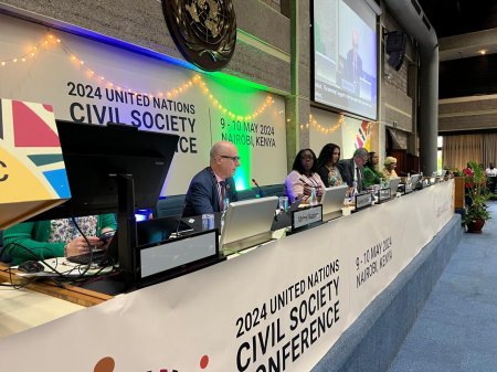 Azerbaijani delegation participates in the UN Civil Society Conference