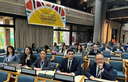 Azerbaijani delegation participates in the UN Civil Society Conference