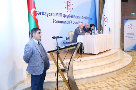 Azərbaycan Milli QHT Forumunun qurultayı keçirilib, yeni rəhbər seçilib