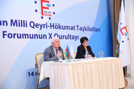 Azerbaijan National NGO Forum held 10th congress, elected new head for forum